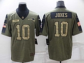 Nike Patriots 10 Mac Jones Olive Camo 2021 Salute To Service Limited Jersey Dzhi,baseball caps,new era cap wholesale,wholesale hats